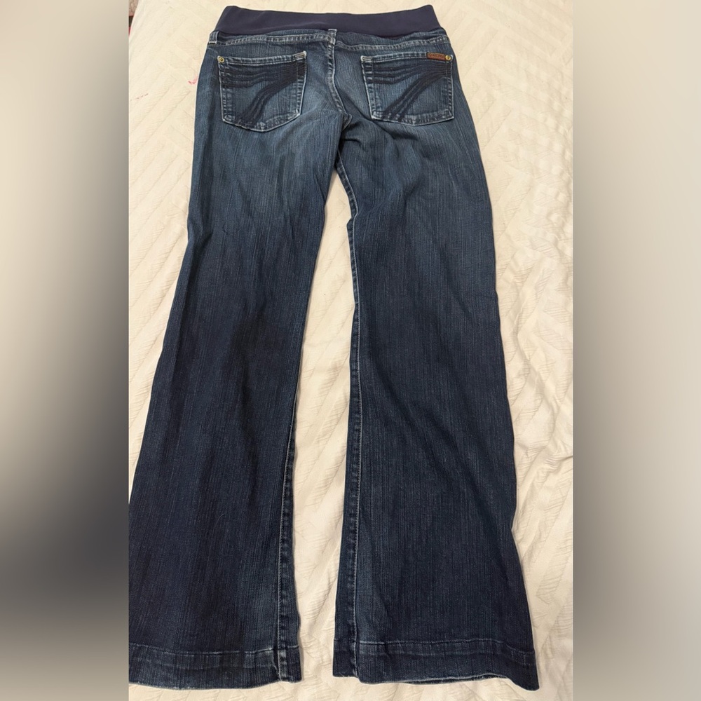 Seven for all mankind dojo maternity jeans